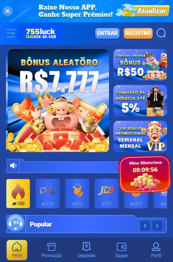baixe o aplicativo do cassino 755luck gratuitamente